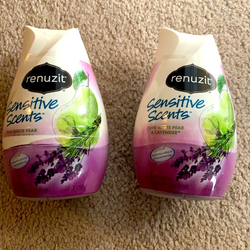 Renuzit pure white pear and lavender 2pc
